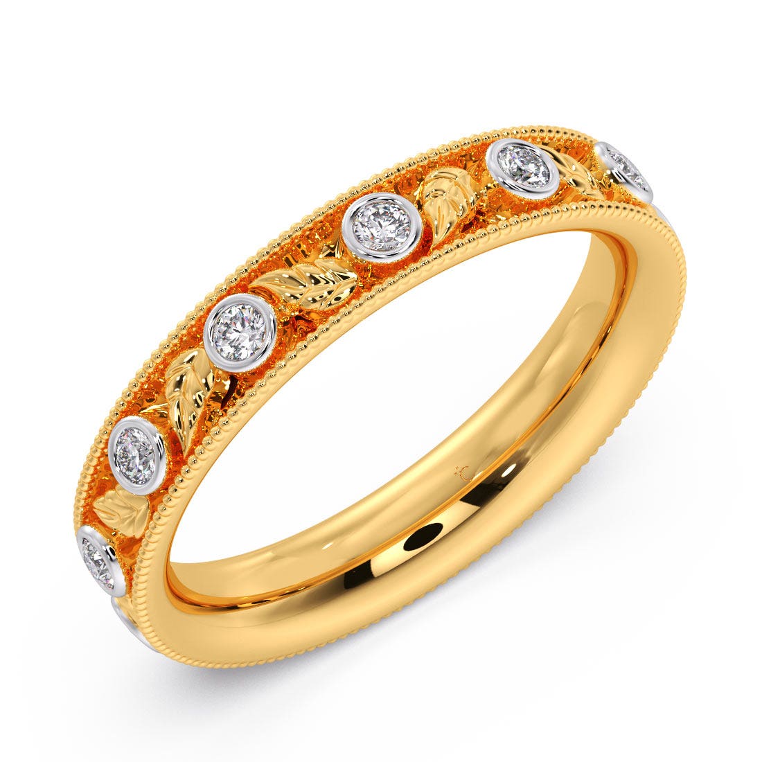 Deccan Eternity Diamond Wedding Band