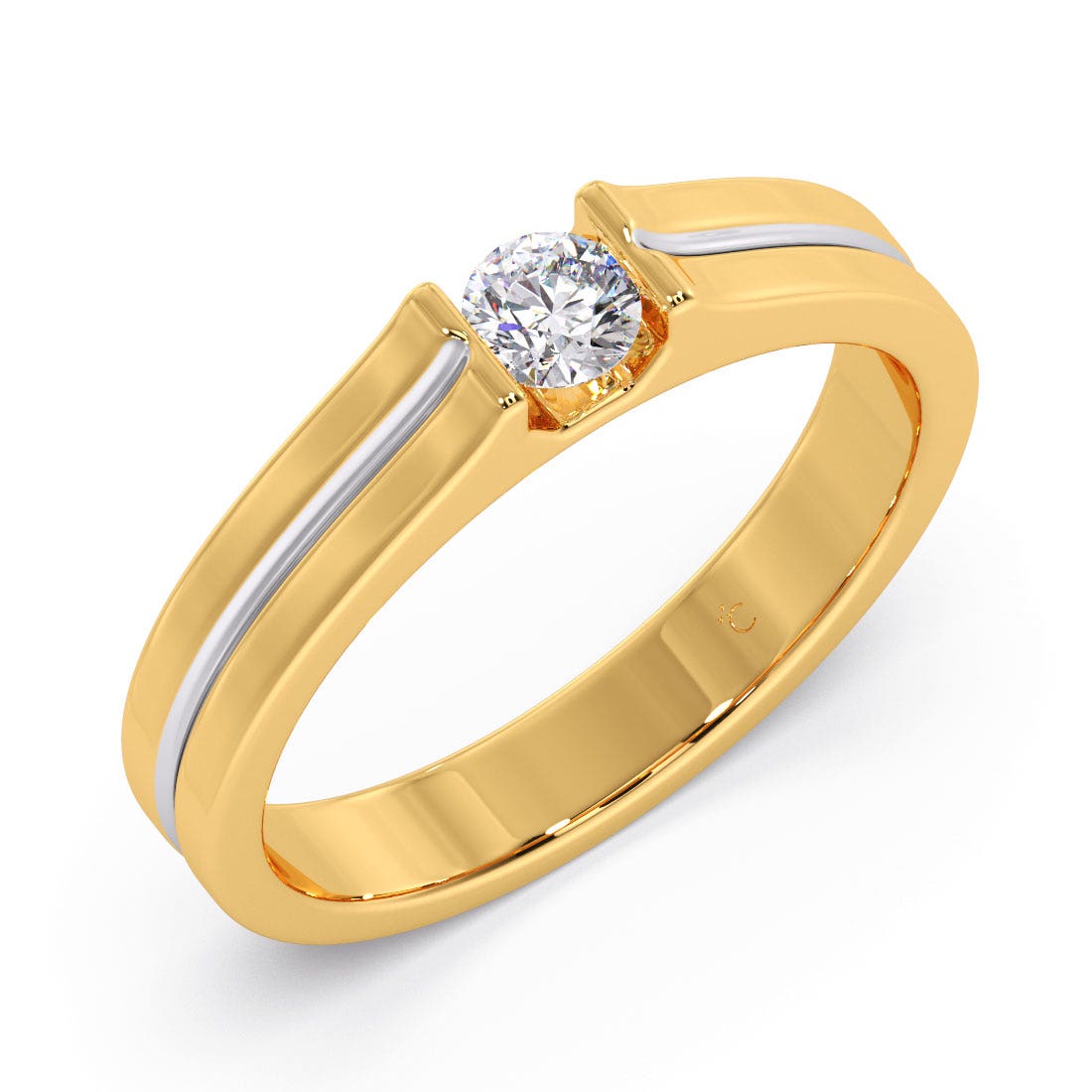 Aaron Solitaire Diamond Ring
