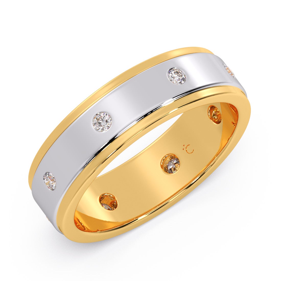 Winston Diamond Wedding Band For Him