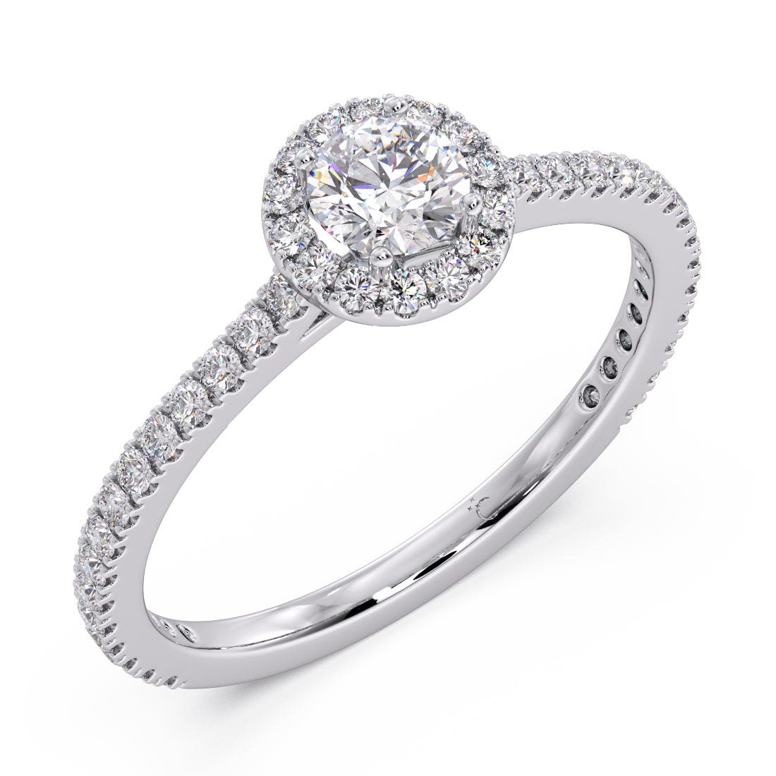 Simone Solitaire Diamond Ring