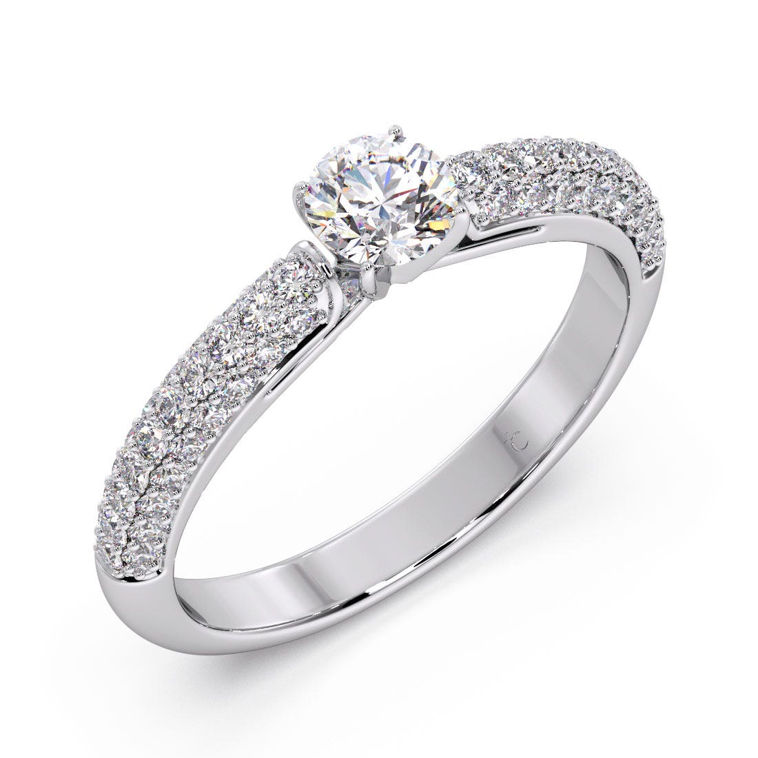 Ritujaa Solitaire Diamond Ring