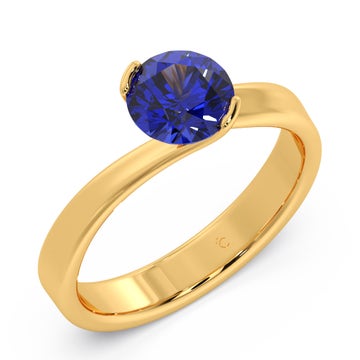 Allura Blue Sapphire Ring