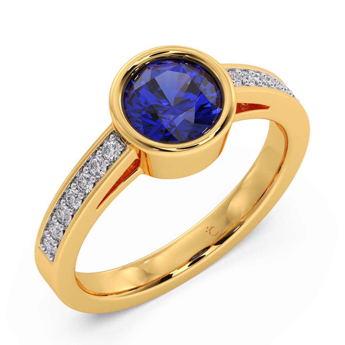 Arrosa Blue Sapphire Ring