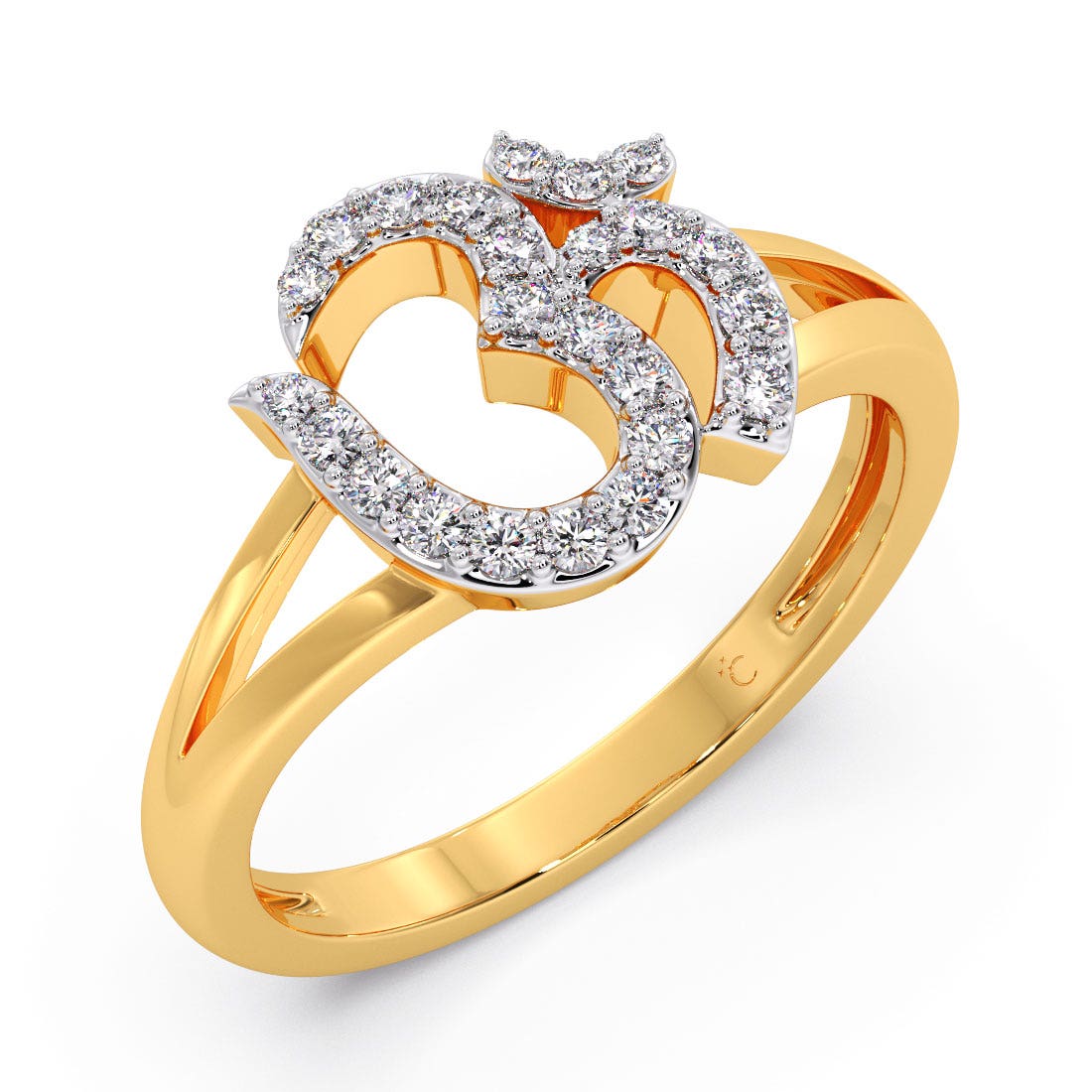 Isabella Om Diamond Ring