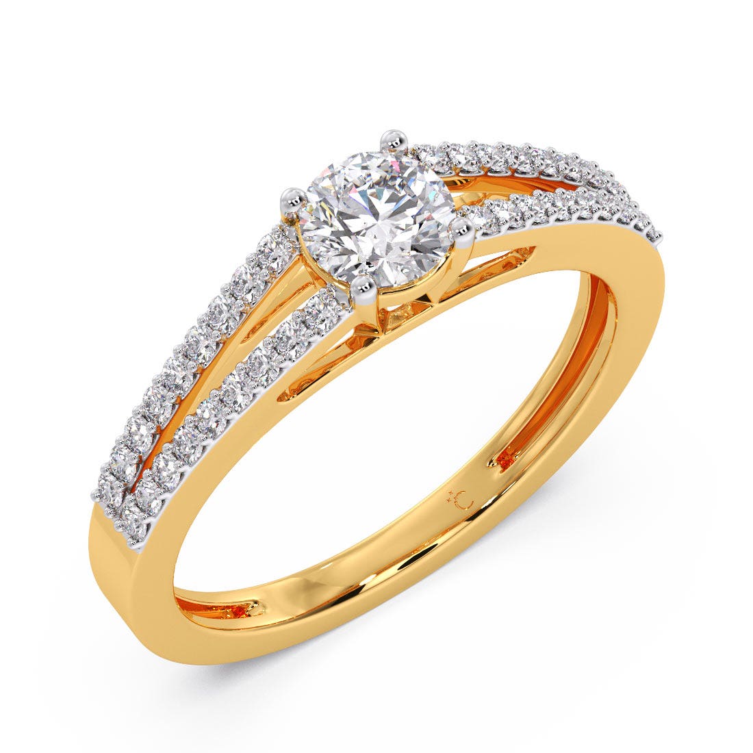 Emily Solitaire Diamond Ring