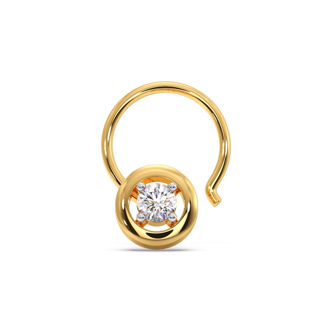 0.03ct Alissa Diamond Nose Pin