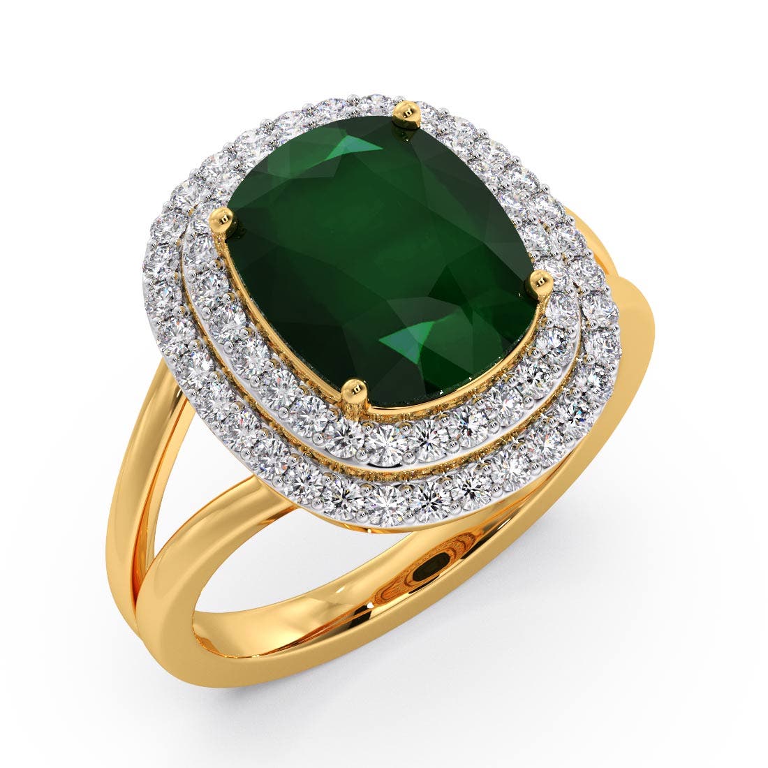 Tiny Green Stone Ring – Ciunofor