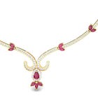 Asavari Red Spinel Necklace