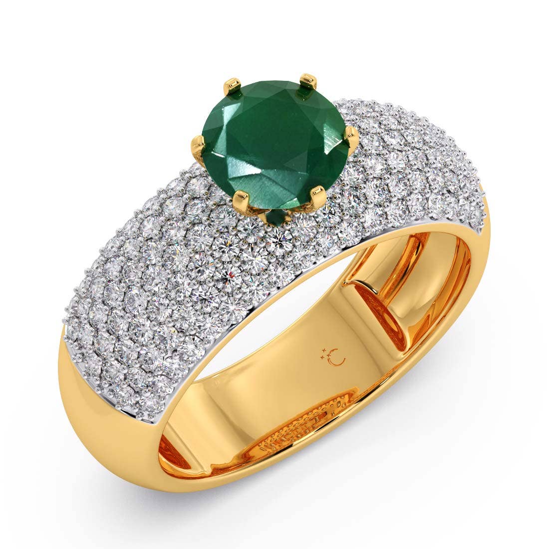 Ciara Green Onyx Ring