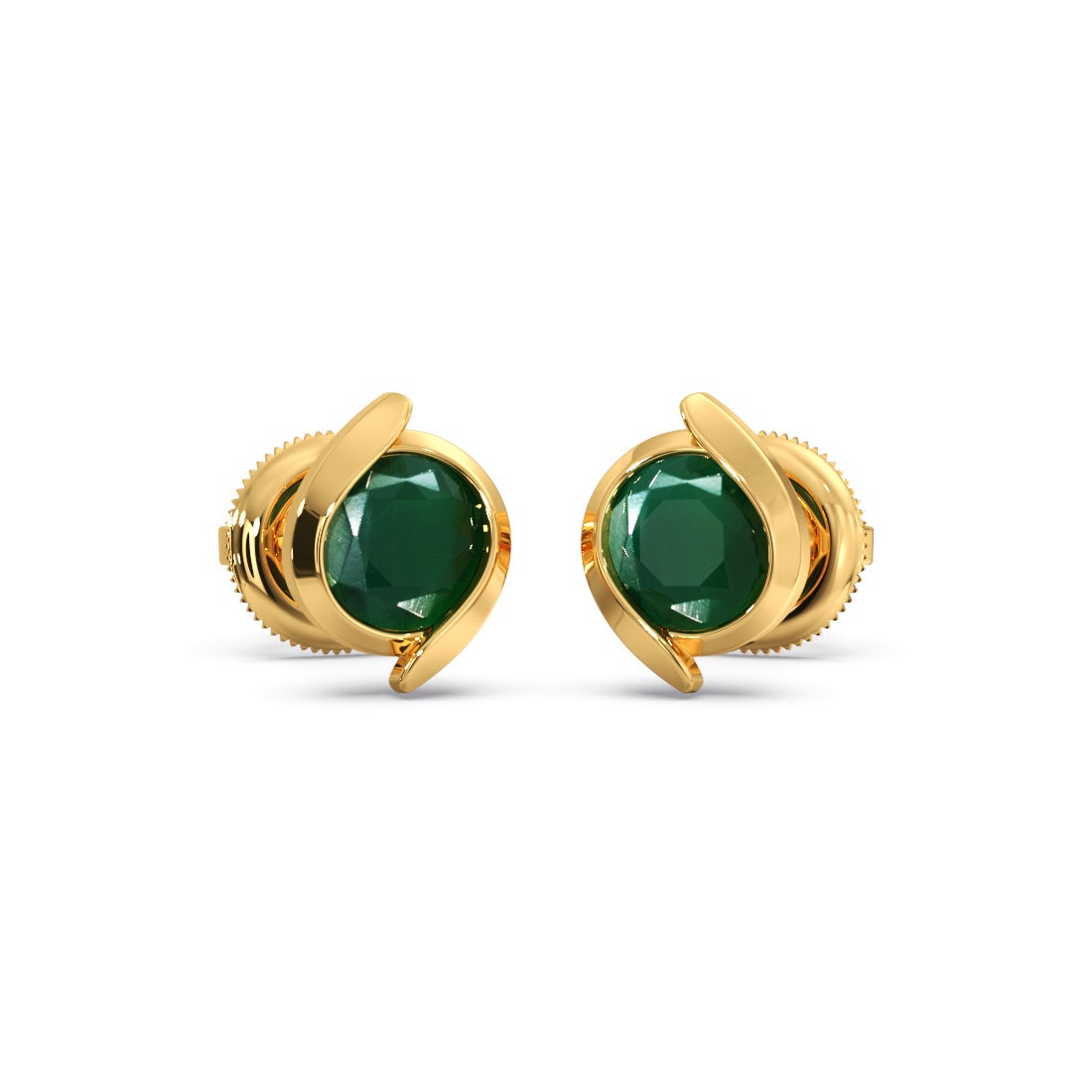 Josephine Green Onyx Earrings