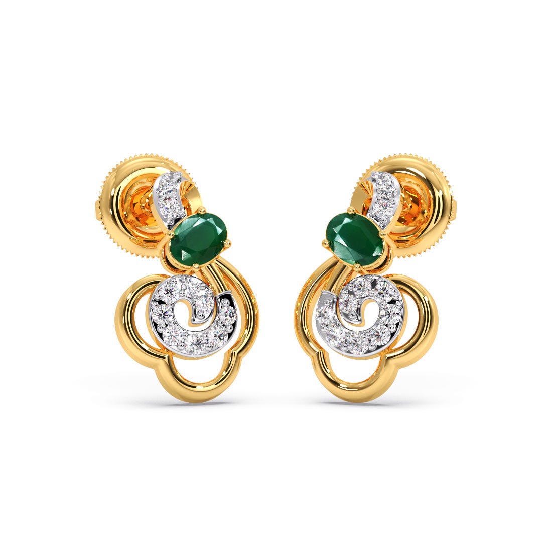 Eloise Green Onyx Earrings