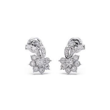 Traditional Miracle Plate Diamond Earrings