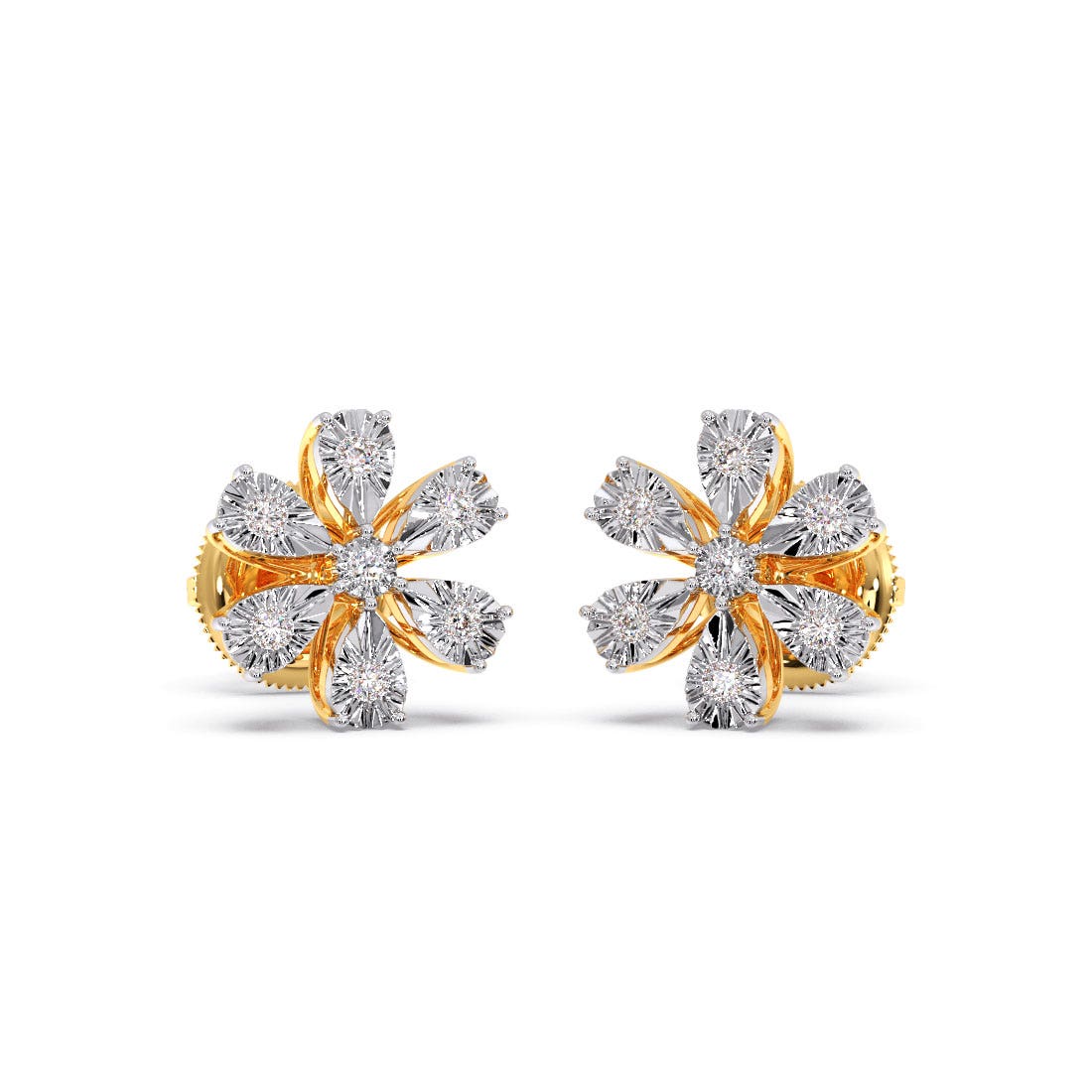 Harlem Miracle Plate Diamond Earrings Online Jewellery Shopping India ...