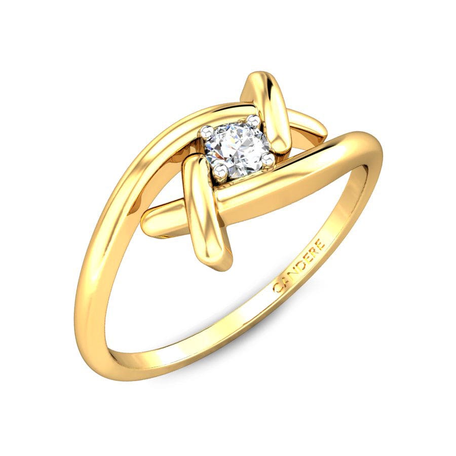 Bardia Cross Diamond Ring