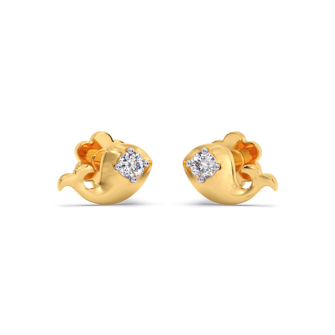 Orca Diamond Multi Pierced Earrings