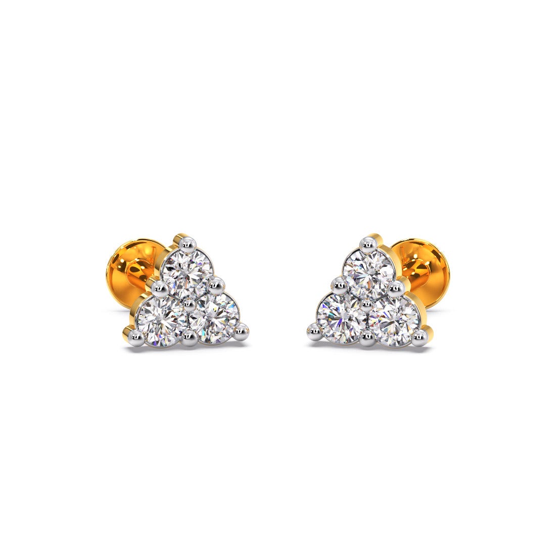 Asterism Diamond Multi Pierced Earrings