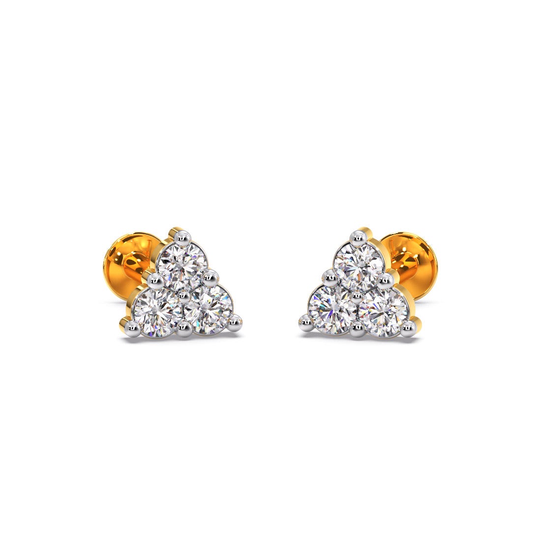 Buy Yellow Gold Earrings for Women by Malabar Gold & Diamonds Online |  Ajio.com