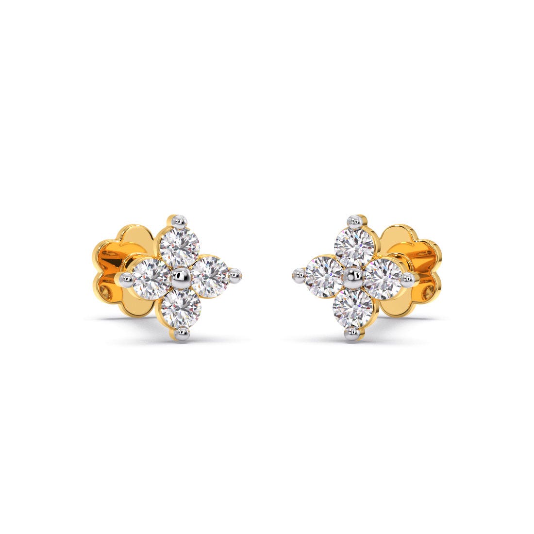 Winterize Diamond Multi Pierced Earrings