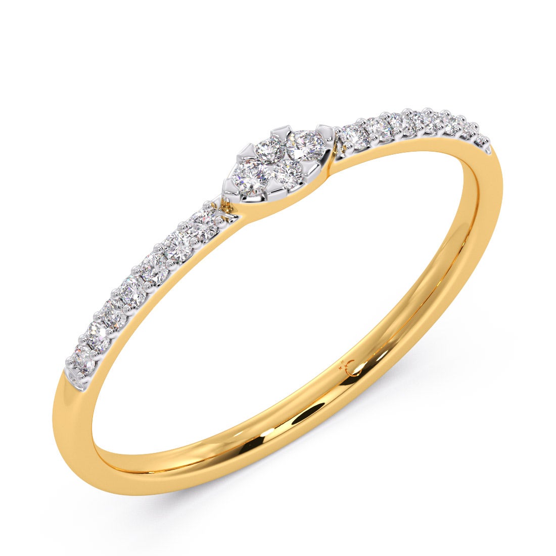 Marquee Diamond Stackable Ring
