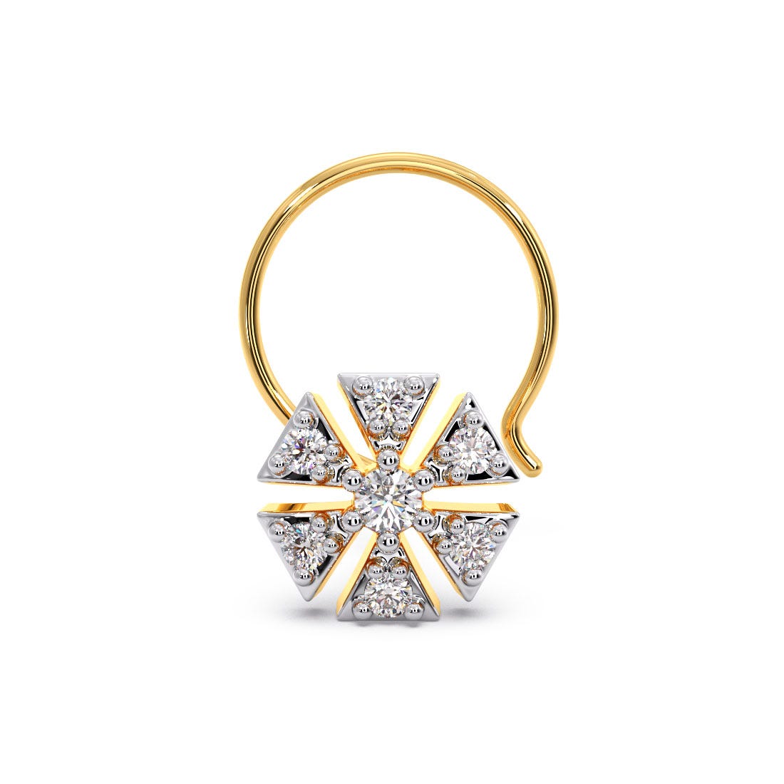 Aurora Diamond Nose pin