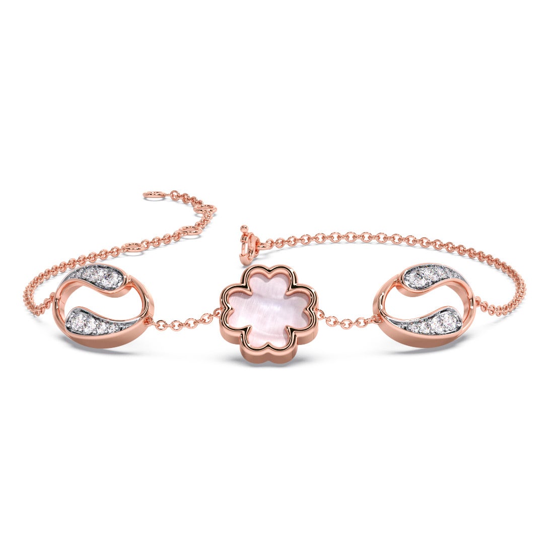 Tinker Clover Diamond Bracelet
