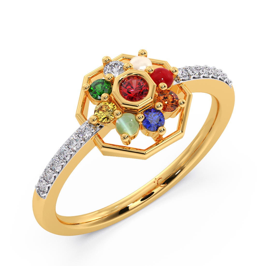 Veda Navratna Ring