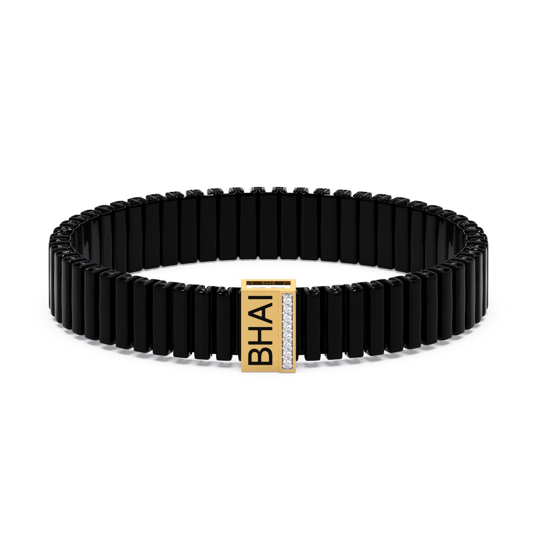 Bhai Mens Flexi Diamond Bracelet