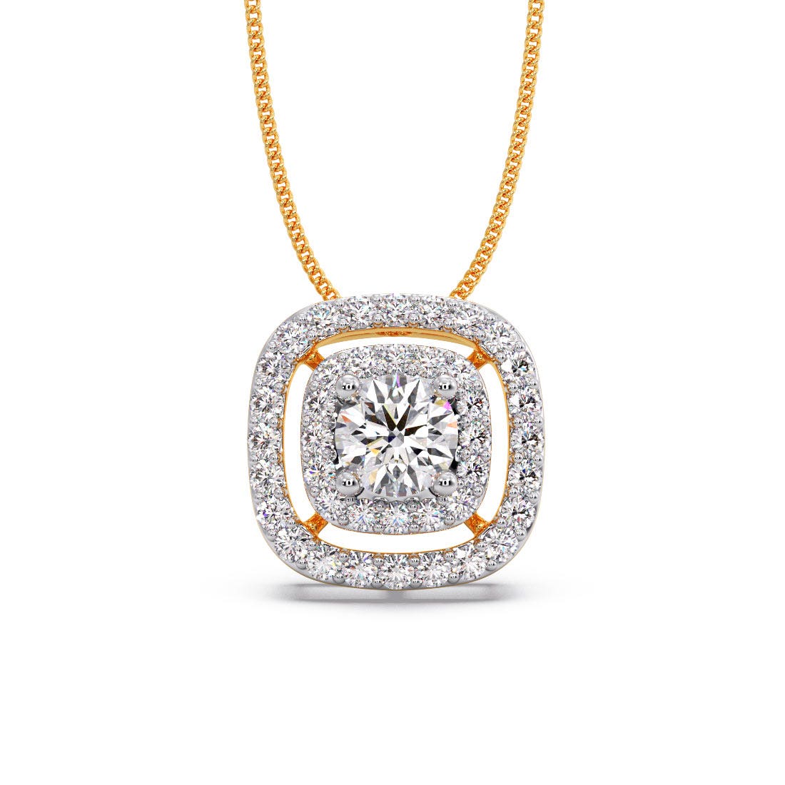 Vanya Solitaire Diamond Pendant