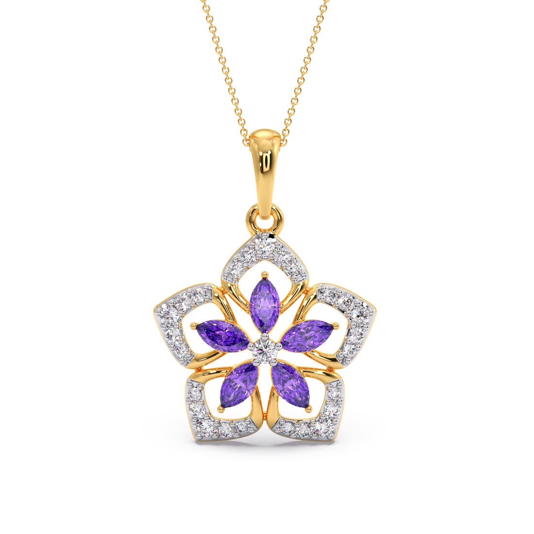 Gnanal Diamond Pendant