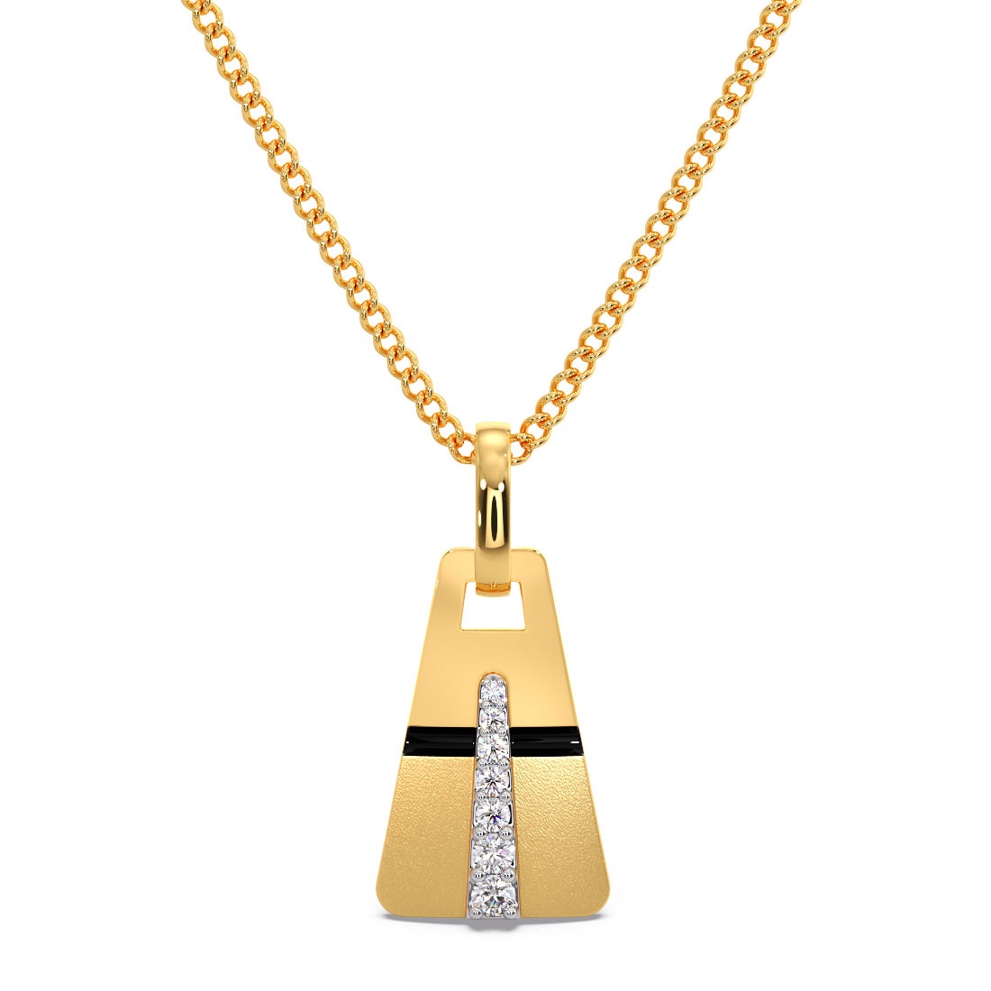 Masculinity Diamond Mens Pendant
