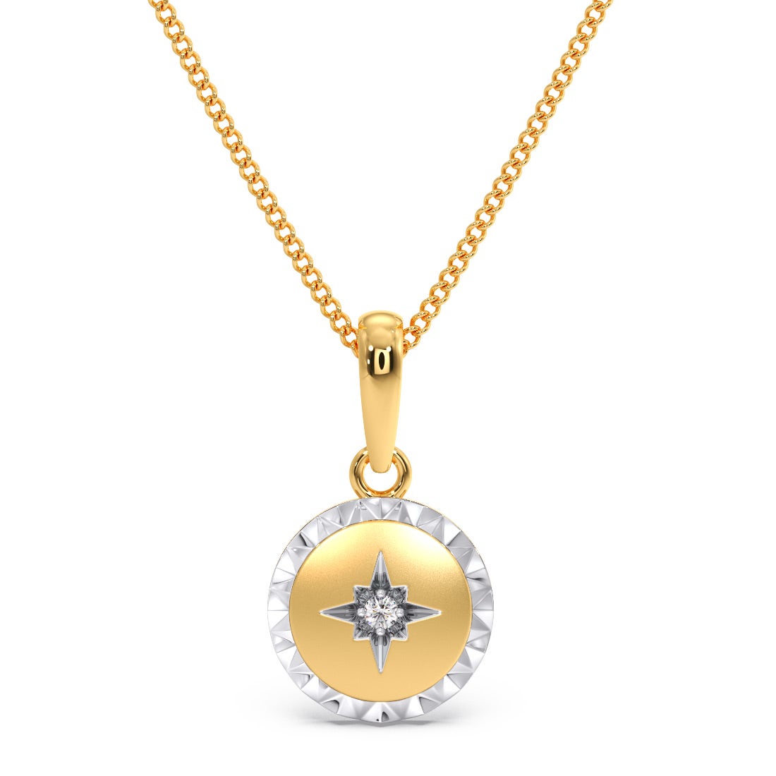 Infinite Galaxies Diamond Mens Pendant