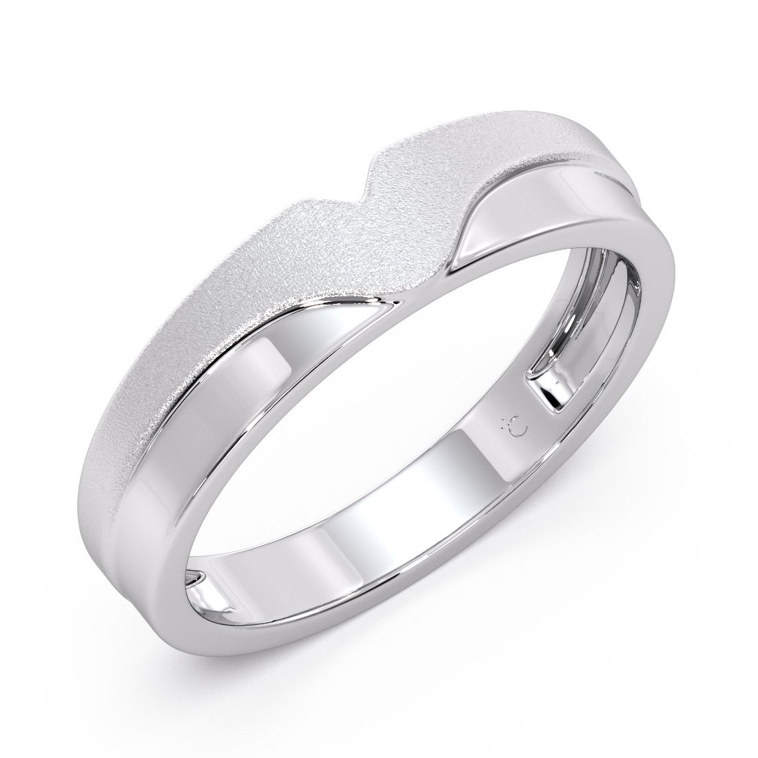 Jessica Platinum Band for Her