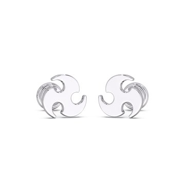 Violeta Platinum Earrings
