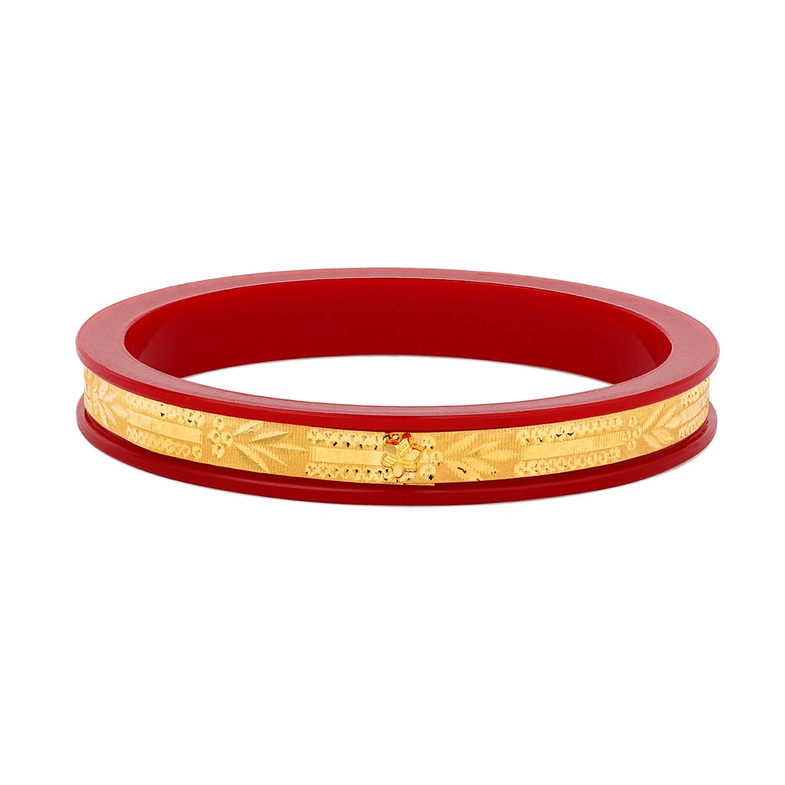 Aabis Gold Kyra Chooda Gold Bangle Set-Candere by Kalyan Jewellers