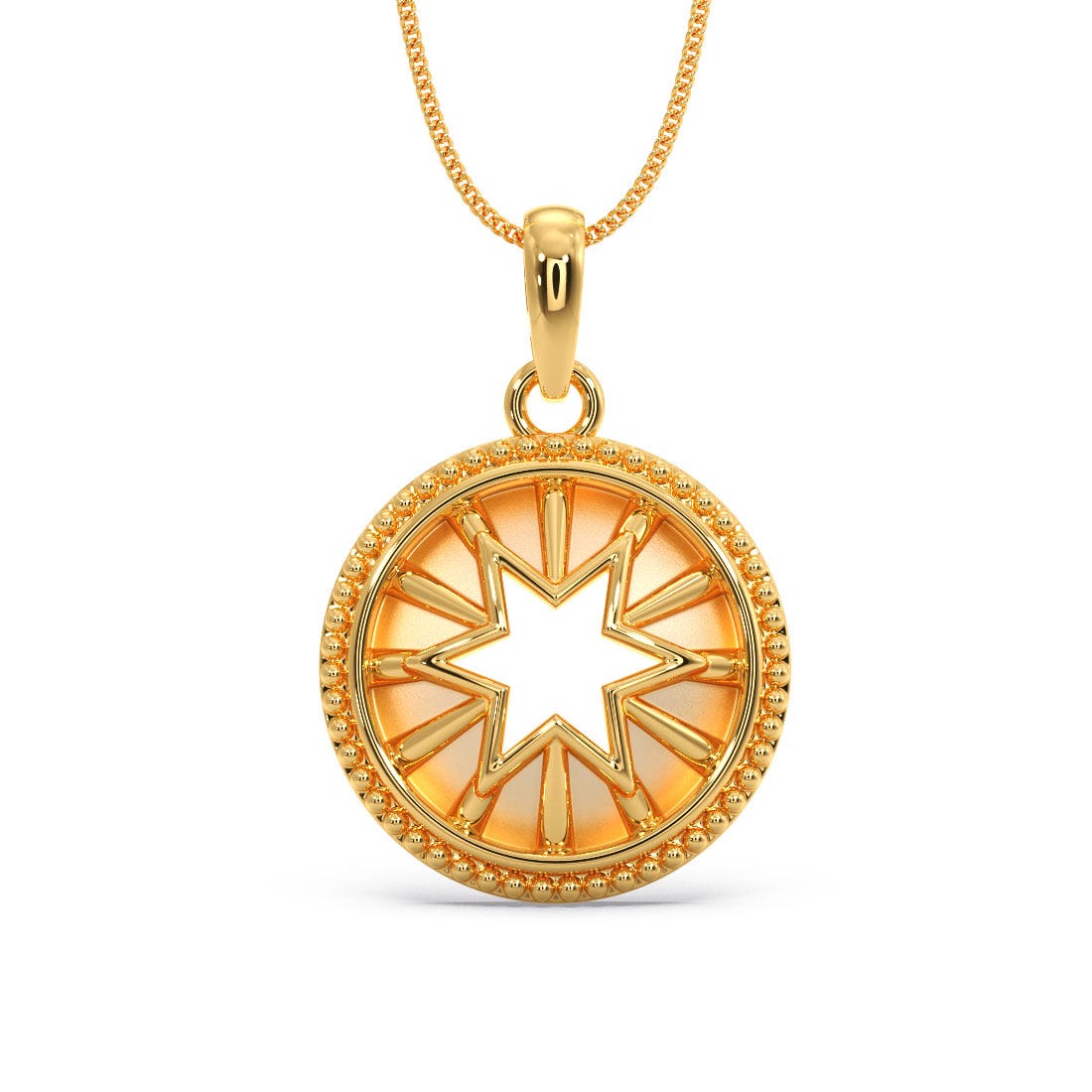 Anya Star Gold Pendant