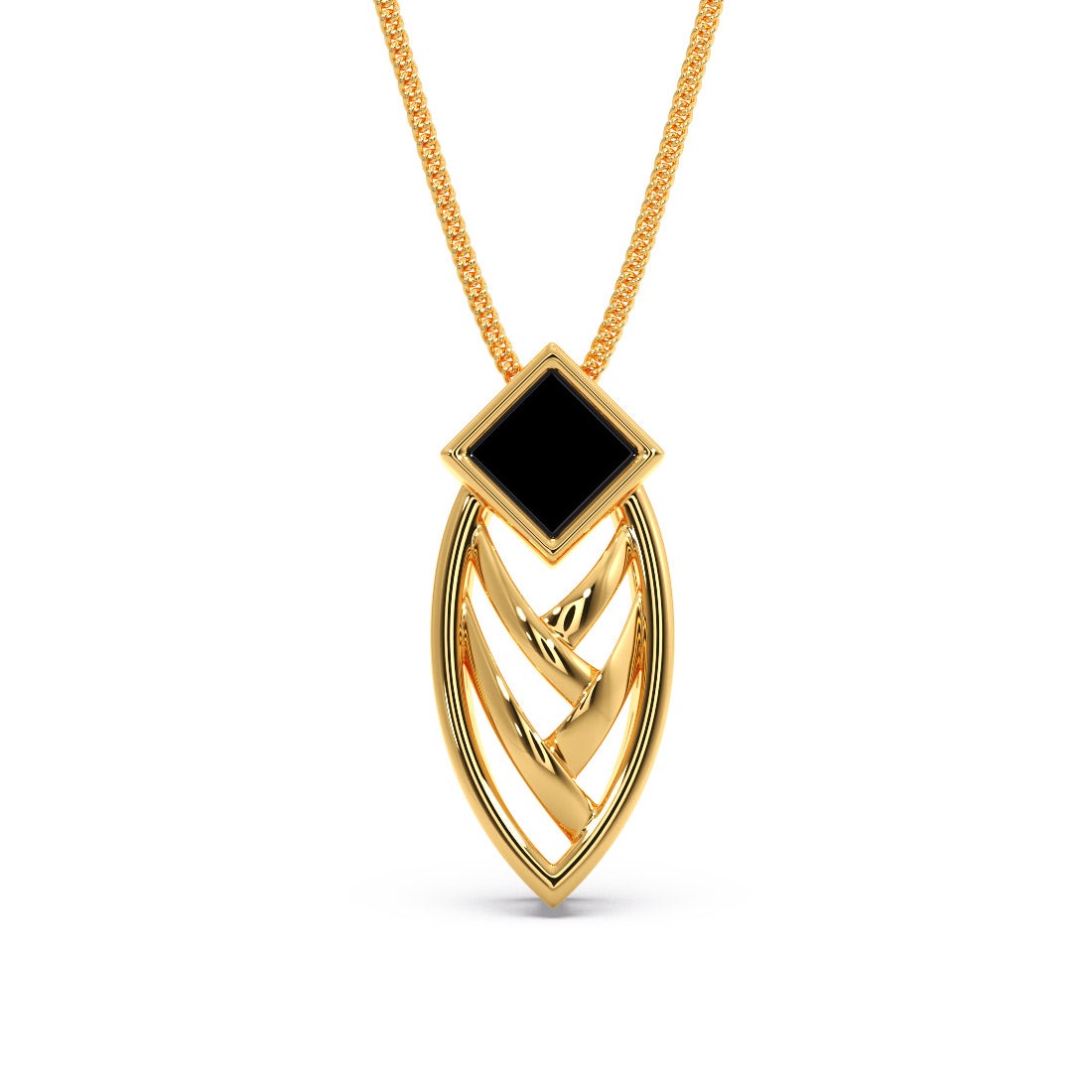 Leena Gold Pendant