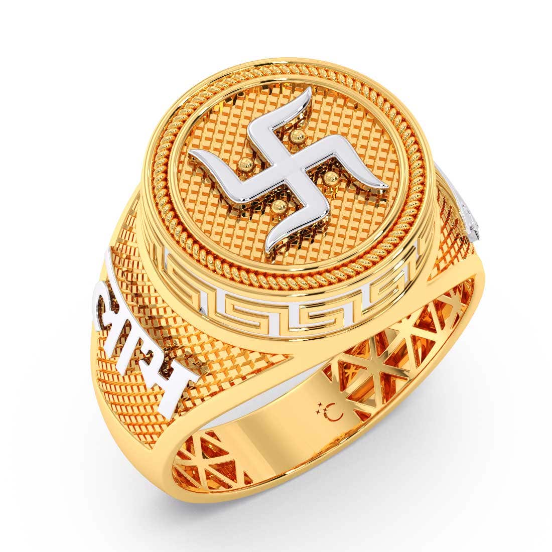 Swastikrupa Gold Mens Ring