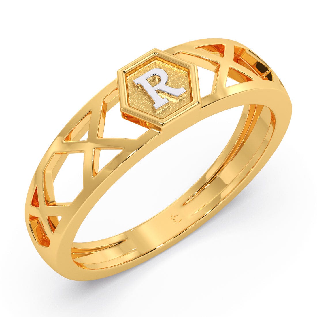 Ransh Gold Mens Ring