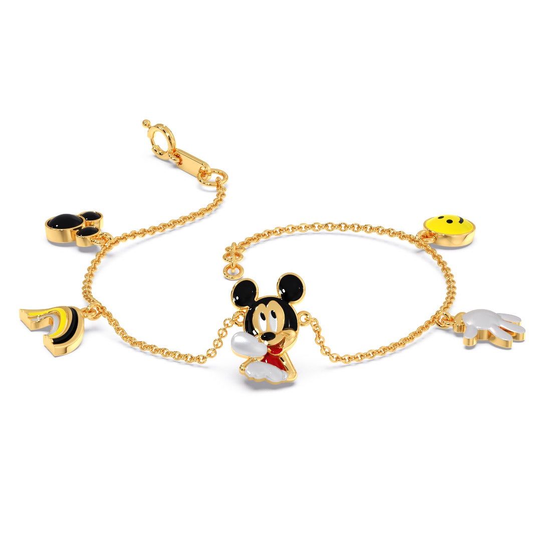 Buddy Mickey Gold Bracelet