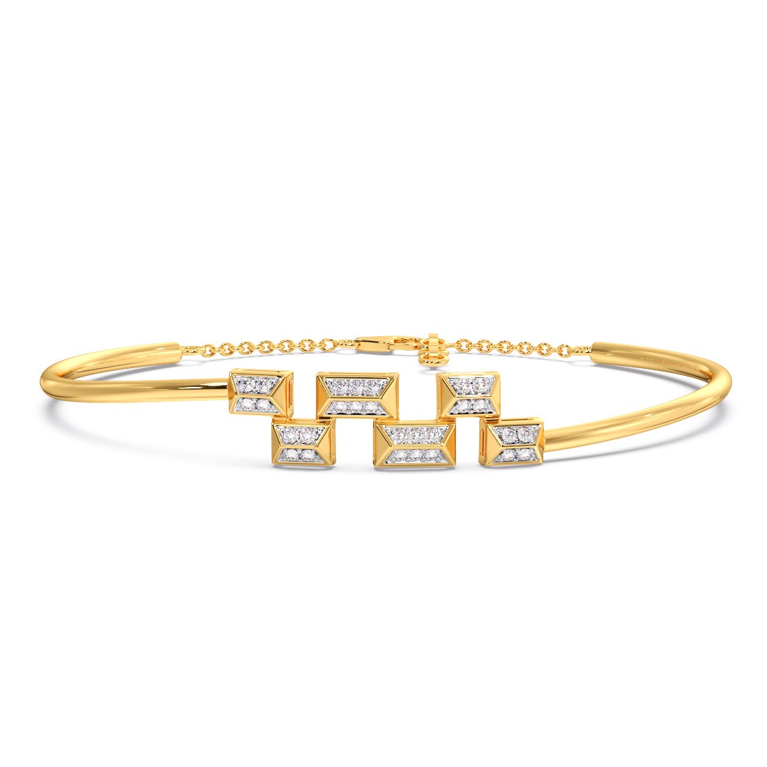 Indulgence Diamond Oval Bracelet