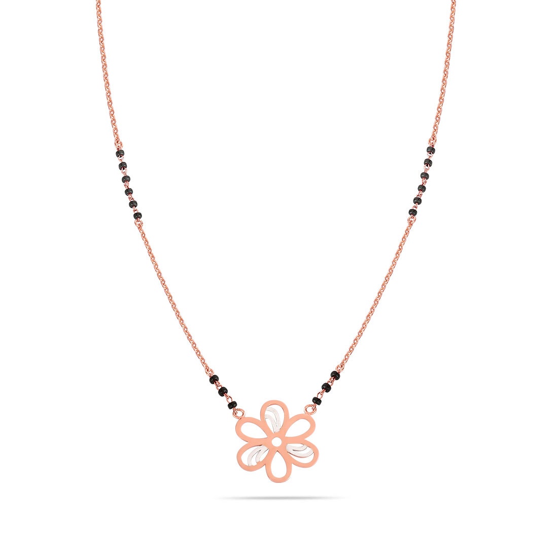 Floral Promise Gold Mangalsutra
