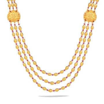 Sindhuja Tushi Kyra Gold Necklace