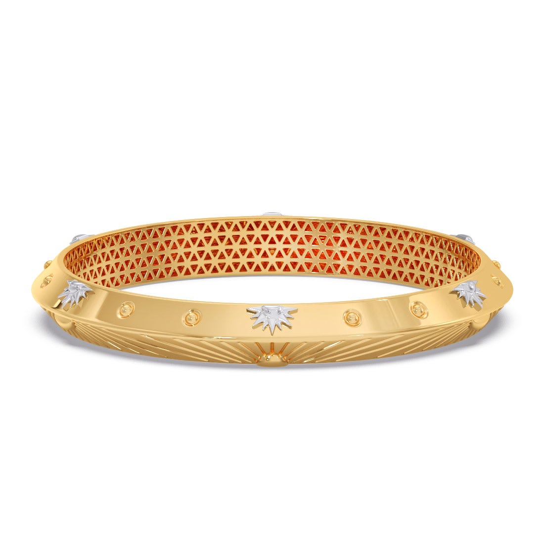 Carlus Gold Mens Kada