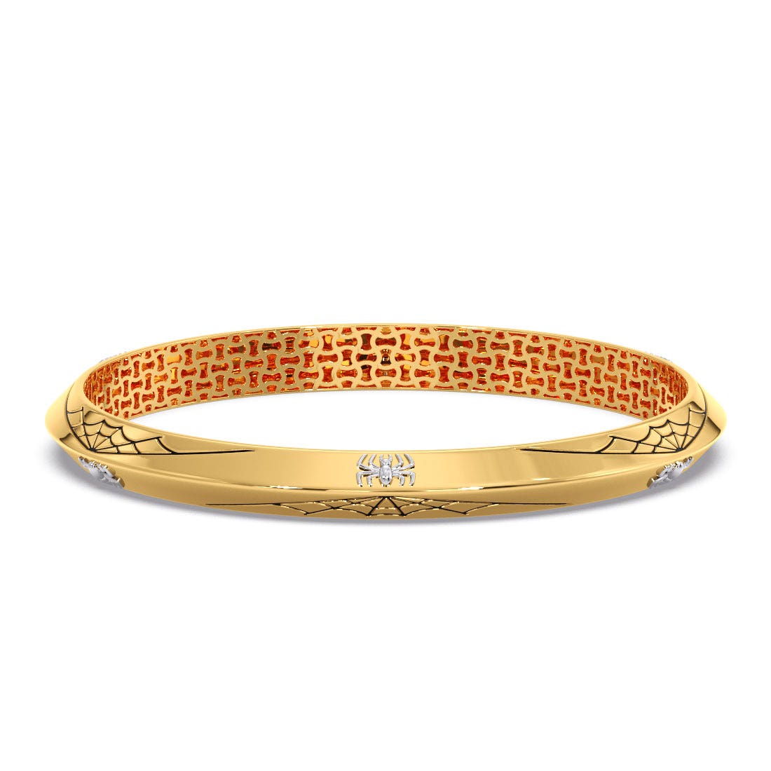 Alarico Gold Mens Kada