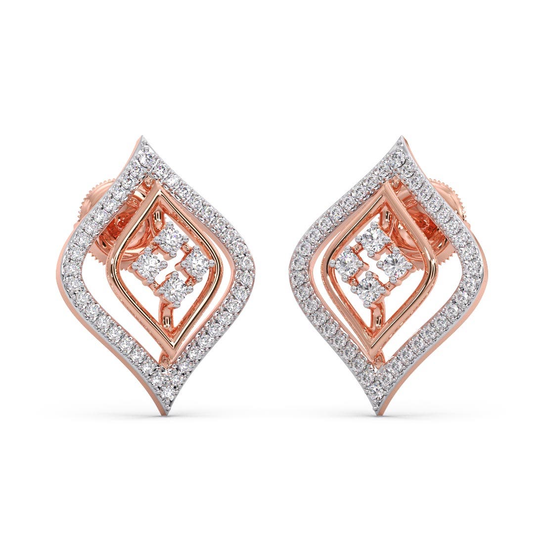 Zehra Diamond Stud Earrings