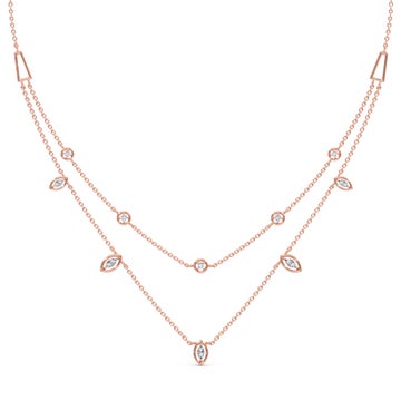 Berenice Layered Diamond Necklace