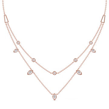 Danice Layered Diamond Necklace