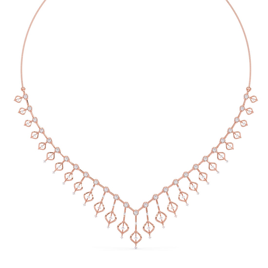 Genelia Diamond Necklace