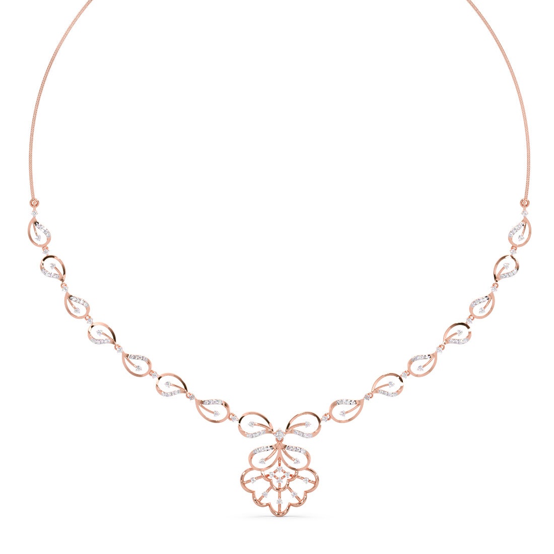 Malika Diamond Necklace