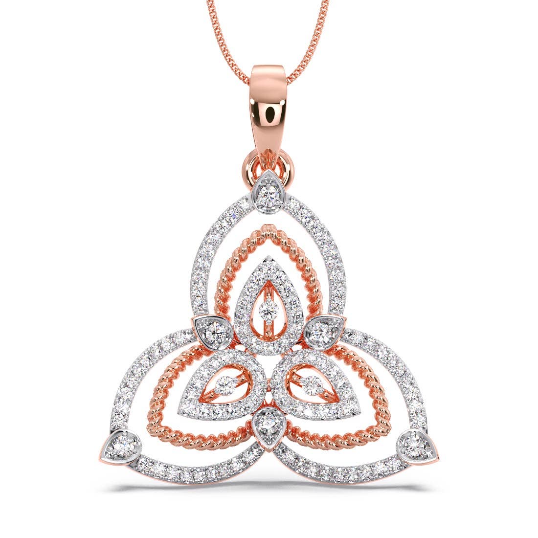 Qushi Diamond Pendant
